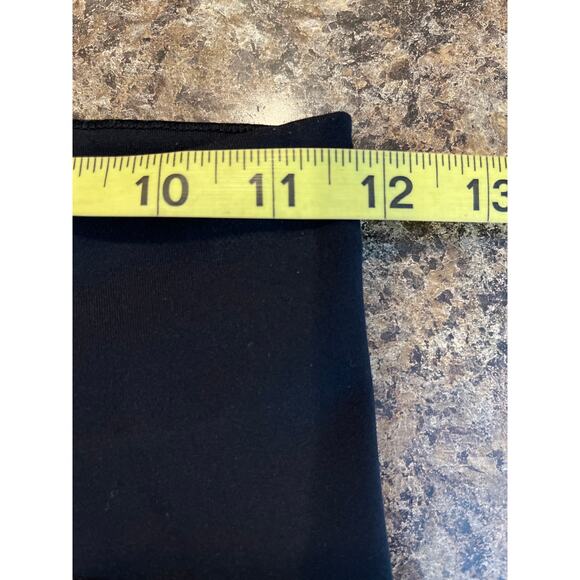 Lululemon Train Times Size 4 Black Crop with Mesh leggings - Picture 7 of 9